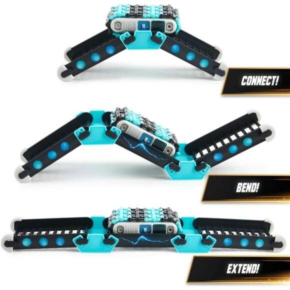 Power Treads - Nitro Stunt Pack - All-Surface Toy Vehicles - 30+ Pieces - Picture 5 of 7